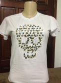 Camiseta Caveira de Estrelas