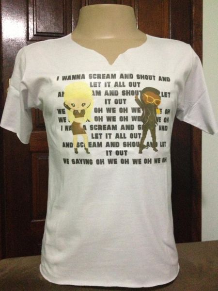 Camiseta Scream and Shout